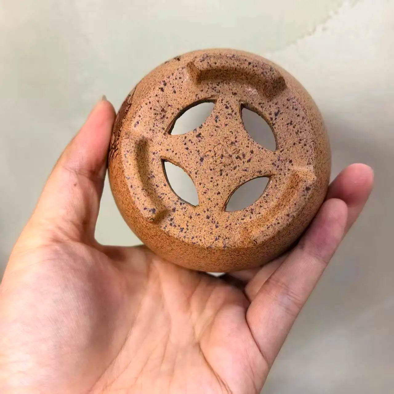 Handmade Yixing Gold Clay Unglazed Pot