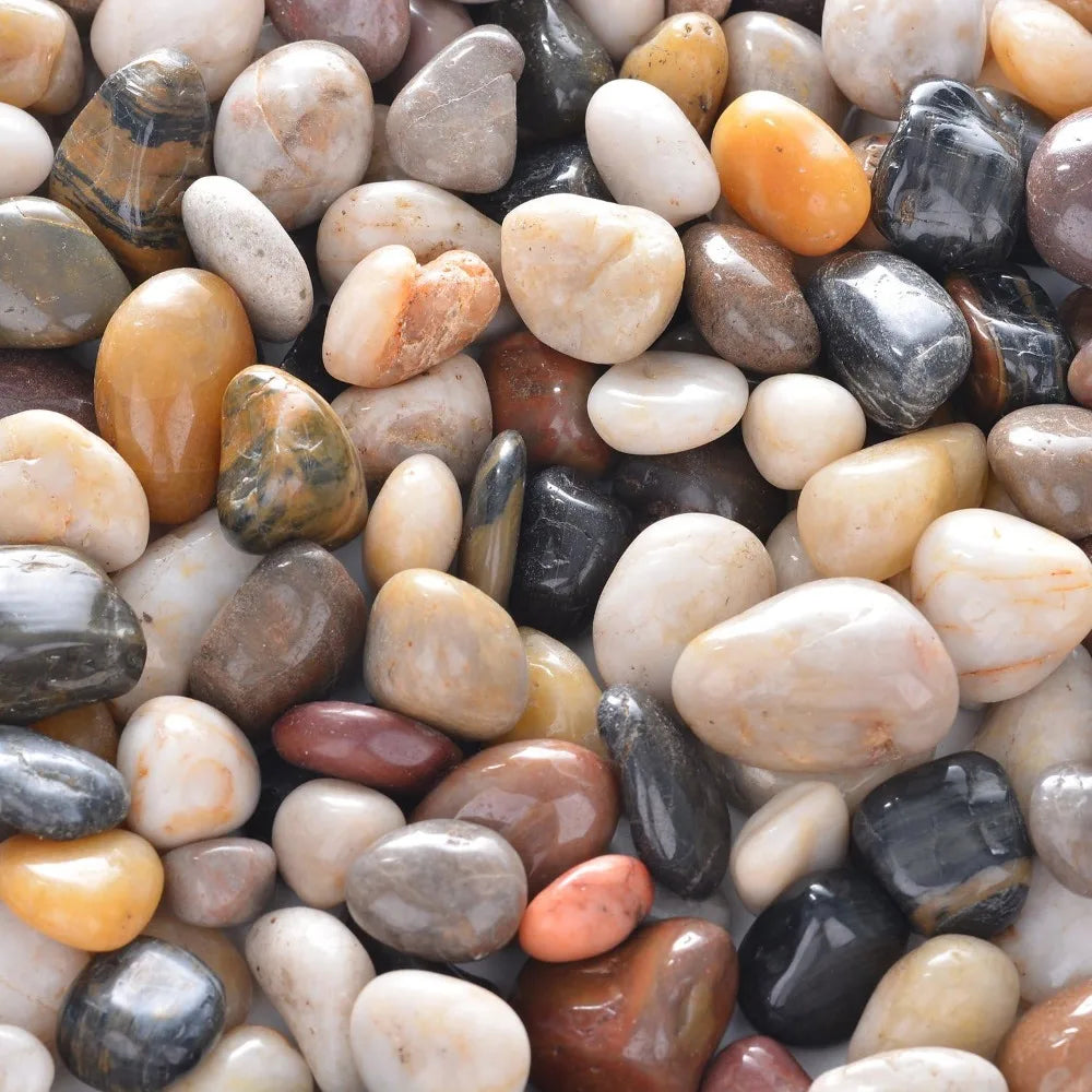 Natural Polished River Rock Filler