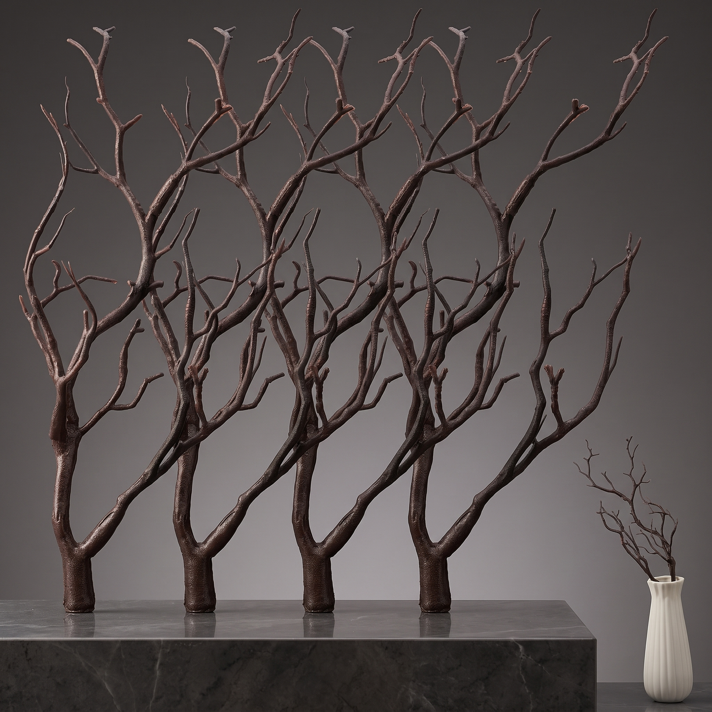 Faux Antler Branch Bundle — Espresso Brown - packshot