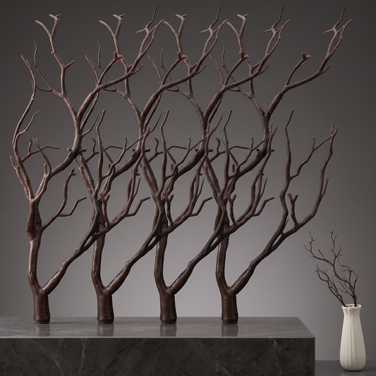 Faux Antler Branch Bundle — Espresso Brown - packshot