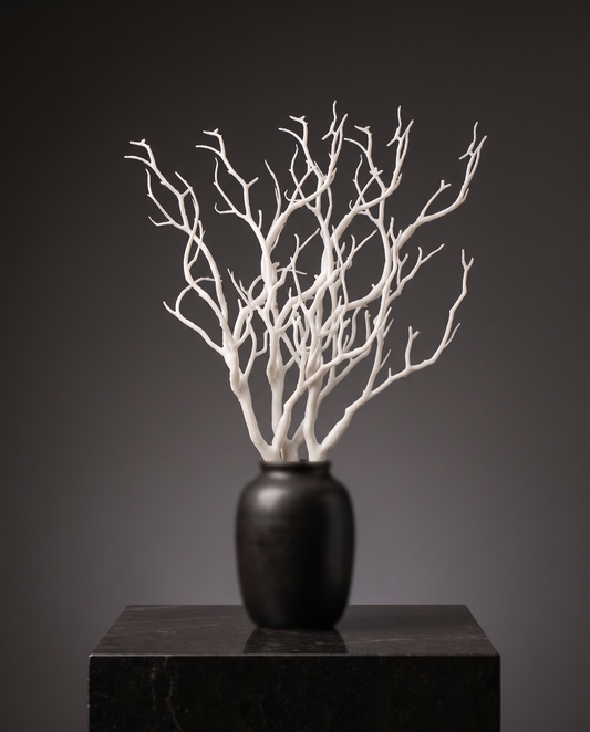 Faux Antler Branch Bundle — Alpine White - lifestyle