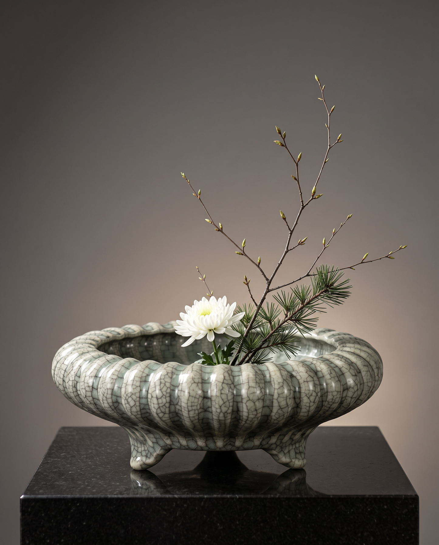Vintage Ikebana Vase — Petite (9cm) - lifestyle